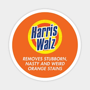 Harris Walz Removes Stubborn Nasty and Weird Orange Stains Magnet